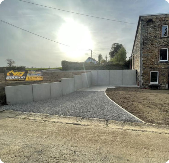 amenagements exterieurs dans la region de Vielsalm